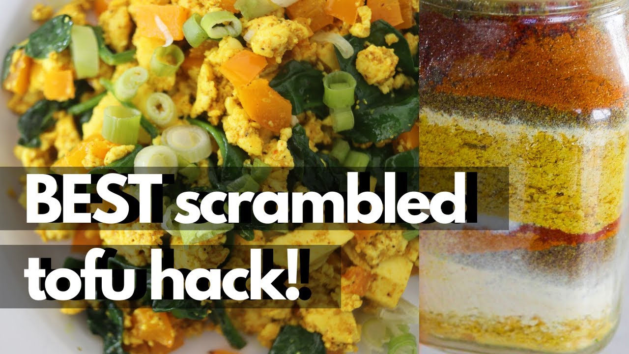 BEST SCRAMBLED TOFU HACKS (Make-Ahead Scrambled Tofu Seasoning Recipe ...