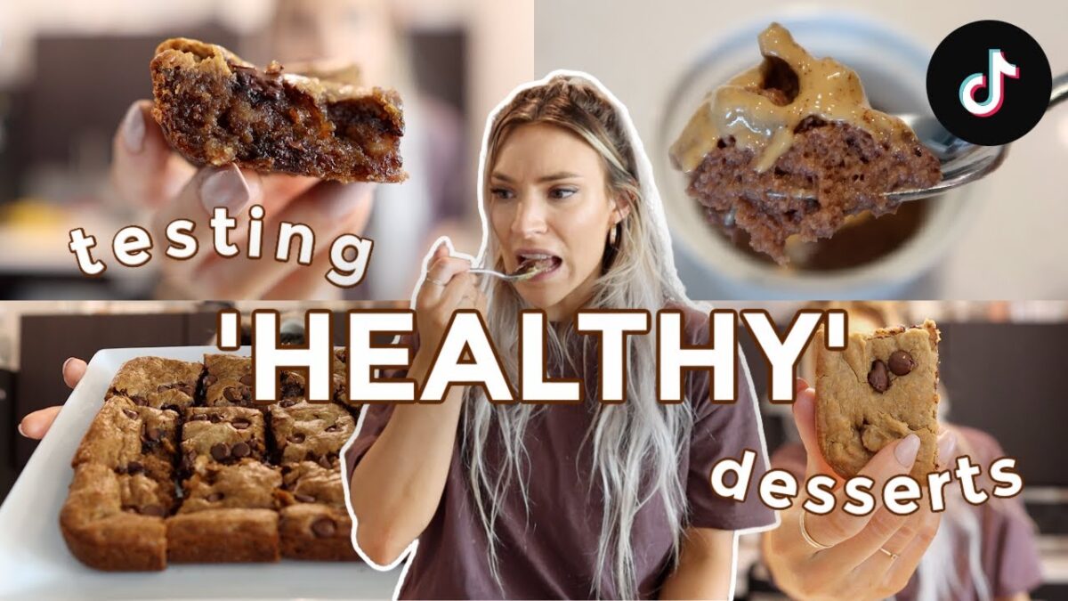 Taste Testing ‘Healthy’ Desserts | VIRAL TikTok Recipes | Are They ...